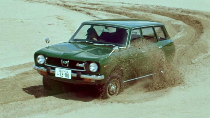 Tο Subaru Leone 4WD Estate Van.